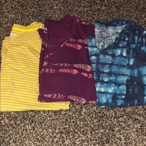 Bundle t shirts. Selling all 3 together.